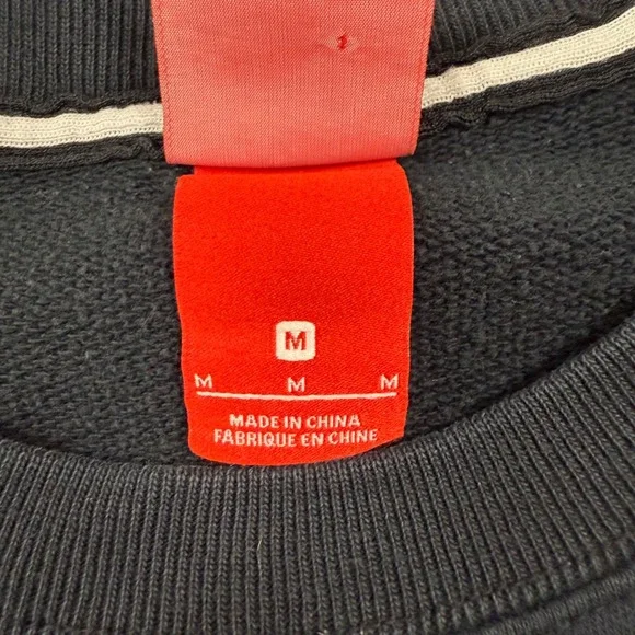 Distressed Nike Women's Crew Neck Long Sleeve Sweatshirt Dress Black‎ Size M - Picture 3 of 11